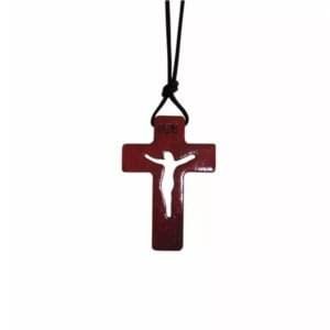CORDÃO COM CRISTO VAZADO