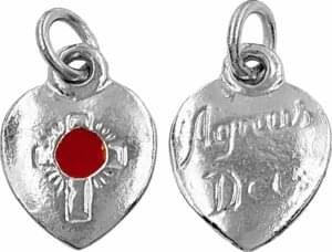 MEDALHA AGNUS DEI NIQUELADO