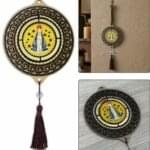 MANDALA MDF NOSSA SENHORA APARECIDA COM STRASS